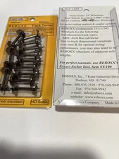 ReBoxx-2 33" HO Semi-scale wheels sets, 1.045" Axle Length, 12/ Pkg, NMRA RP-25