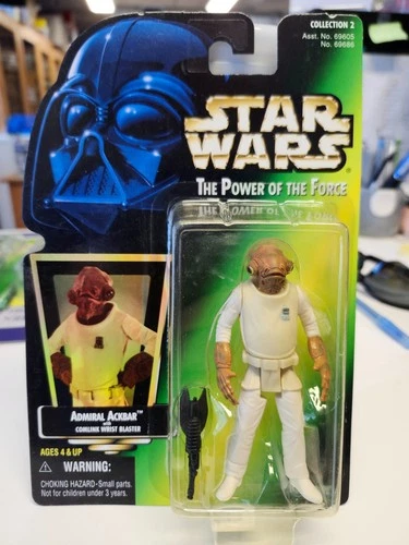 Star Wars The Power Of The Force Collection 2 Admiral Ackbar Action Figure