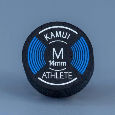 Kamui Athlete Billard Klebleder Medium 14mm Leder für Carbon- u. LD-Oberteile