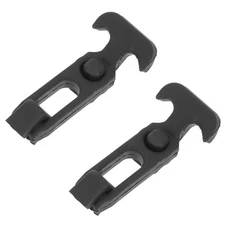  2 Pcs Flexible Rubber Draw Latch Toolbox Hasp T-handle Drawer Latches