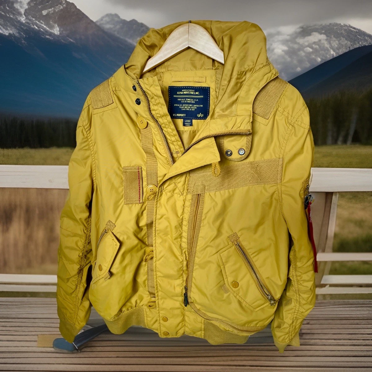 Alpha Yellow Coats, Jackets & Vests for Men for Sale | Shop New 