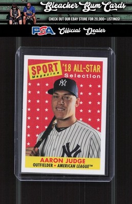 2019 Topps Archives 301 Aaron Judge Sport Magazine All Star