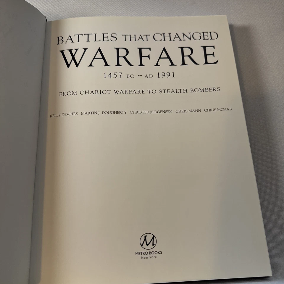 Battles That Changed Warfare | твердая обложка | от Kelly De Vries - первое издание - Изображение 3 из 4