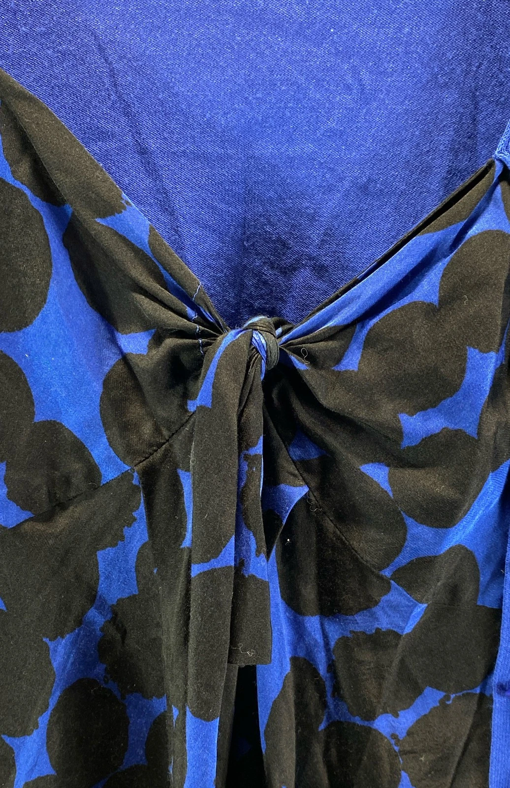 Camicia Moschino donna blu fantasia elegante casual elegante taglia 40