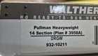 Walthers HO 932-10211 DRGW Pullman Heavyweight 14 Section — photo 2