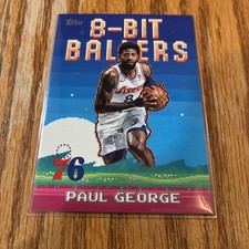 2025-26 Topps - 8-Bit Ballers #8B-7 Paul George