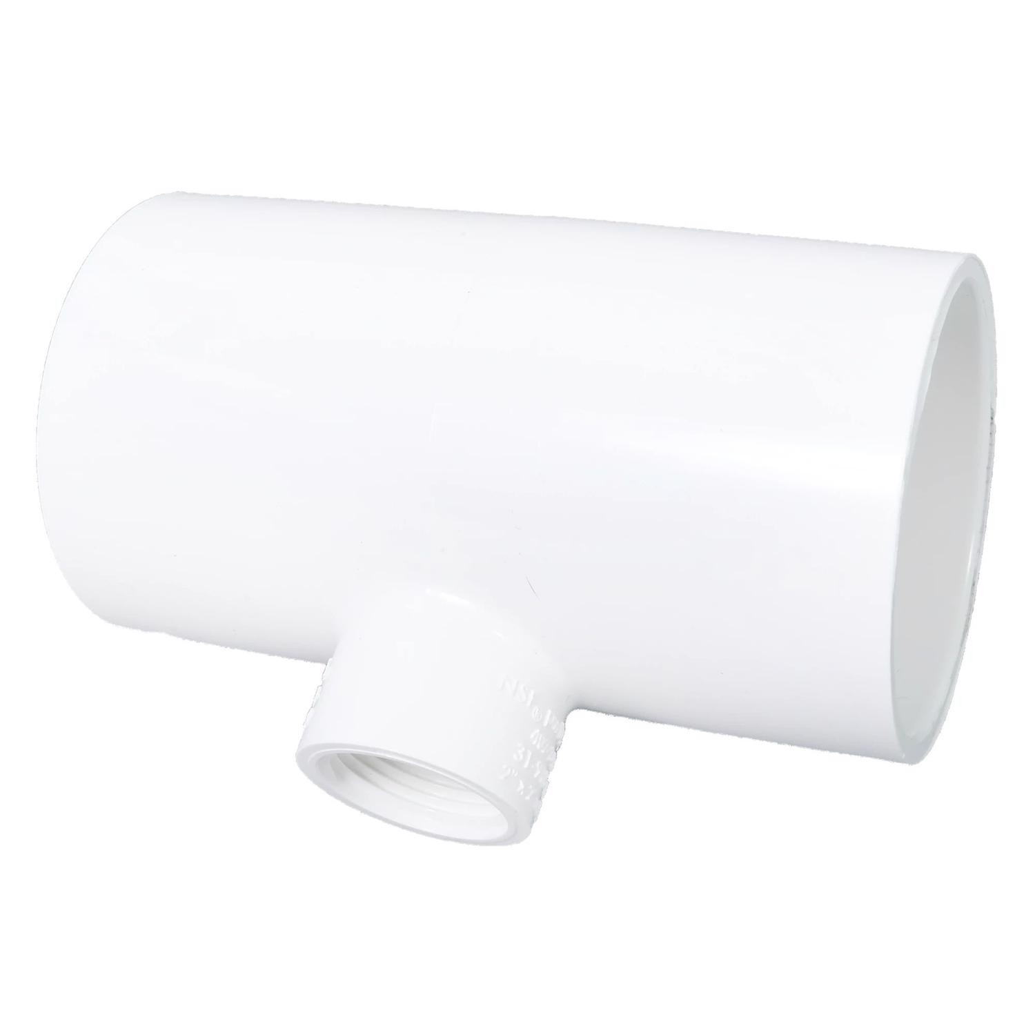 Charlotte Pipe Schedule 40 3/4 in. Slip T X 2 in. D Slip PVC Reducing Tee