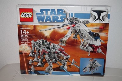 LEGO Star Wars  10195 Republic Dropship with AT-OT  ,  Vollständig , Top Zustand