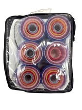 Vintage Scunci Styling Self-Holding Hair Rollers Set Of 28 With Case 18136-T
