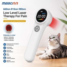 Handheld Cold Laser Therapy Device for Joints Muscles Pain Relief Humans Pets