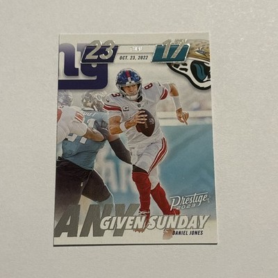Daniel Jones 2023 Prestige Any Given Sunday Insert #7 New York Giants
