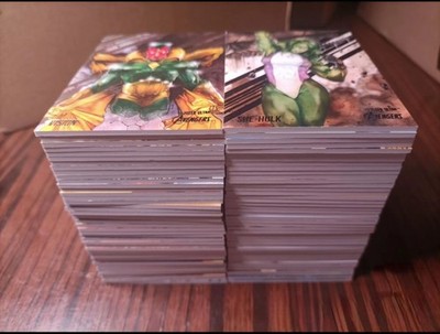 2022 Upper Deck Fleer Ultra Avengers 90 Cards Complete Set #1-90
