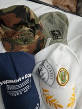 Lot Of 4 Patriotic Hats