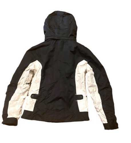Oakley Men's Thinsulated Ski Jacket with Hood Black/White (Size: Small) - Picture 2 of 5