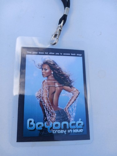 Cordon et carte de concert Beyoncé Crazy In Love - Photo 5/5