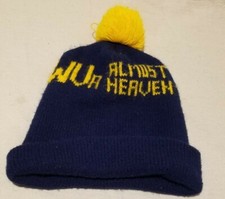 Vintage West Virginia Stocking Hat Winter Hat Almost Heaven