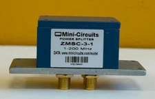 Mini-Circuits ZMSC-3-1 1 to 200 MHz, 3 Way-0°, 40 dB, Power Splitter. Tested!