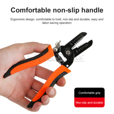 Wire Stripping Pliers Multifunctional Electrical Wire Cutting Side Nipper Tool