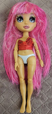 Rainbow High Fashion Studio Avery Styles Doll With 1 Pink  1 Purple Wig - 10  