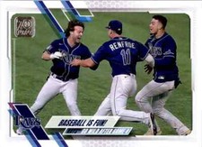 2021 Topps Series 2 Tampa Bay Rays Tampa Bay Rays #353 Baseball is Fun