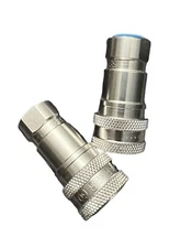 Ag Hydraulic Quick Connect Hose Coupling 1/4 NPT 316 Stainless Steel SSH2-62Y
