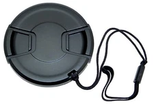 One Marumi 77mm Snap on Center Pinch Lens Cap with Cap Keeper Made in Japan NEW