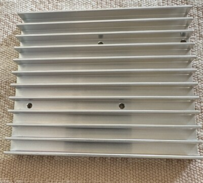 #ad 3.5 inch Heat Sink Aluminum 3.5 x 4.25 x 0.40 inches. Low Thermal Resistance $6.20