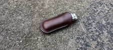 Leather Harmonica Holder Wet Formed Hand Crafted in the USA by Whitaker Leather