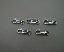 Sterling Silver 925 Lobster Claw Clasp 5 Pack, size- 10 x 4 x 2.3mm