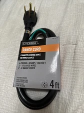 Overbuilt Range Cord 4-prong/40AMP/125/250v