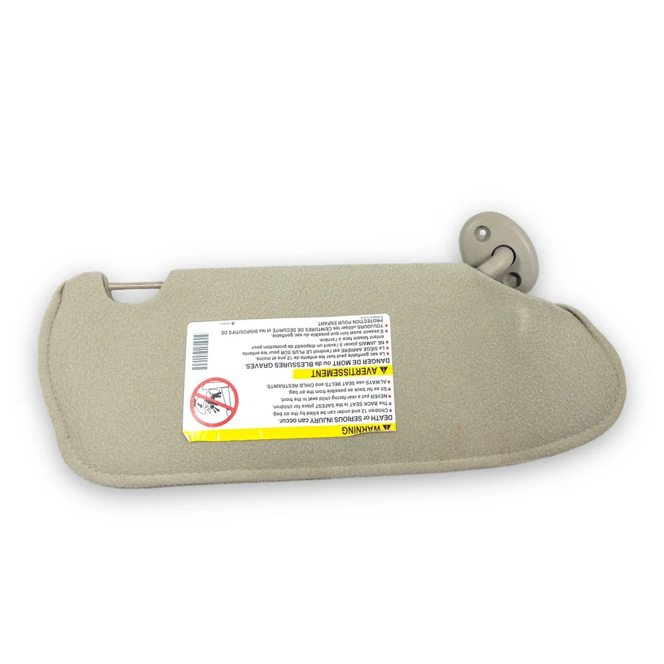 Parasol lado izquierdo Saturn Ion Driver 2003-2007 tela beige Foto 3 de 4