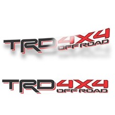 Trd 4x4 Off Road Decal Toyota Tacoma Tundra Bedside Replacement 2005-2023 Set 2