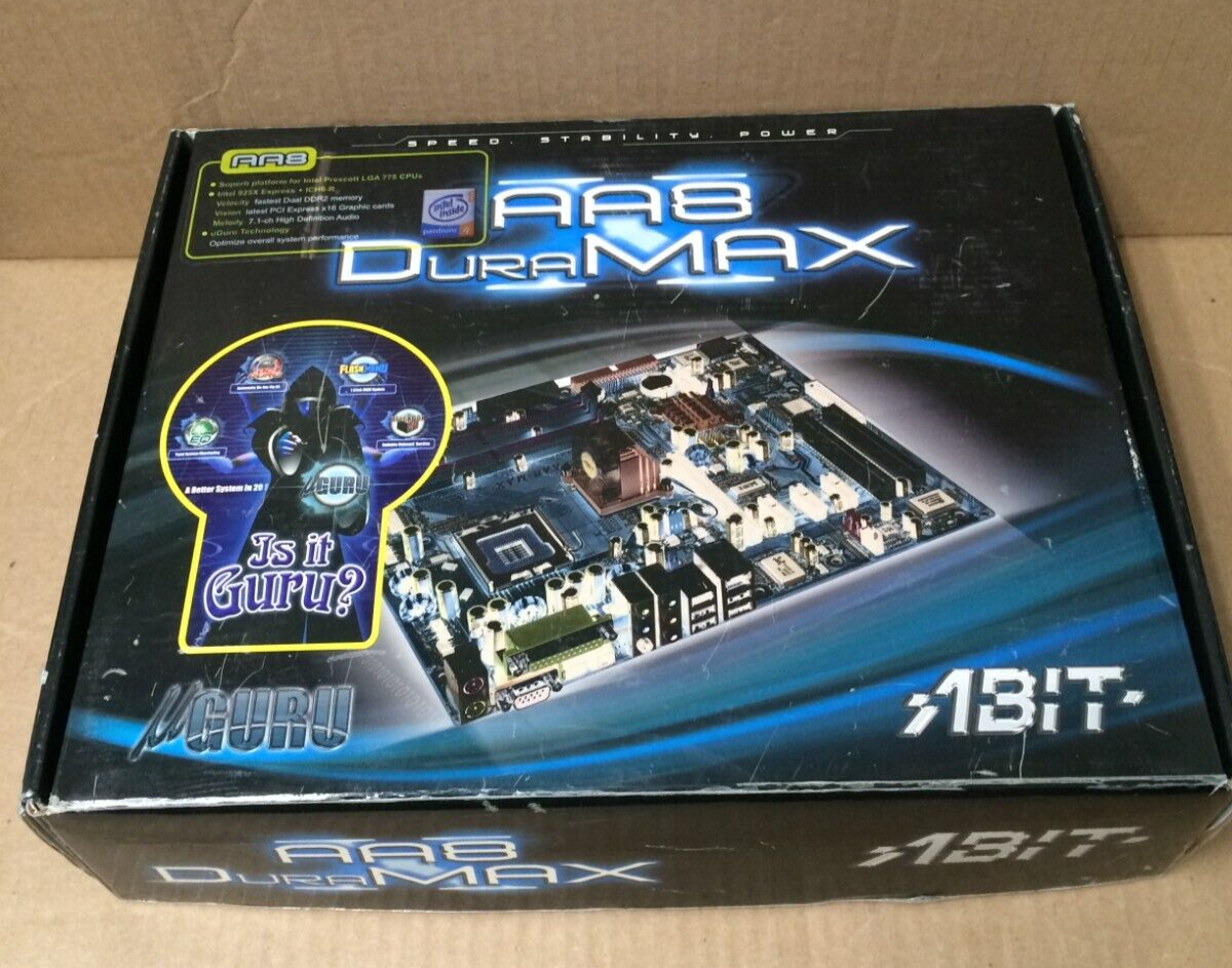 ABIT AA8 socket 775 Motherboard LGA 775/Pentium 4/DDR2/Open Box