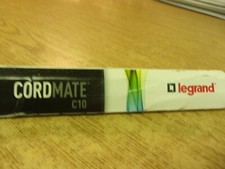 Legrand Cordmate C10 Wiremold 5' Cord Channel 42992-C10-RB-062014