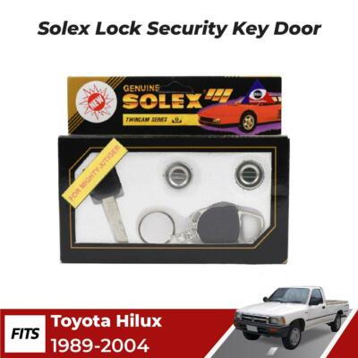 Solex Door Lock Key Hardware Security Set Fits Toyota Hilux LN85