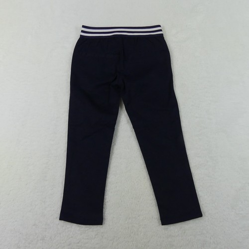 French Toast Pants Girls 4T Navy Blue Pull On Twill School Uniform Elastic - Picture 2 of 8