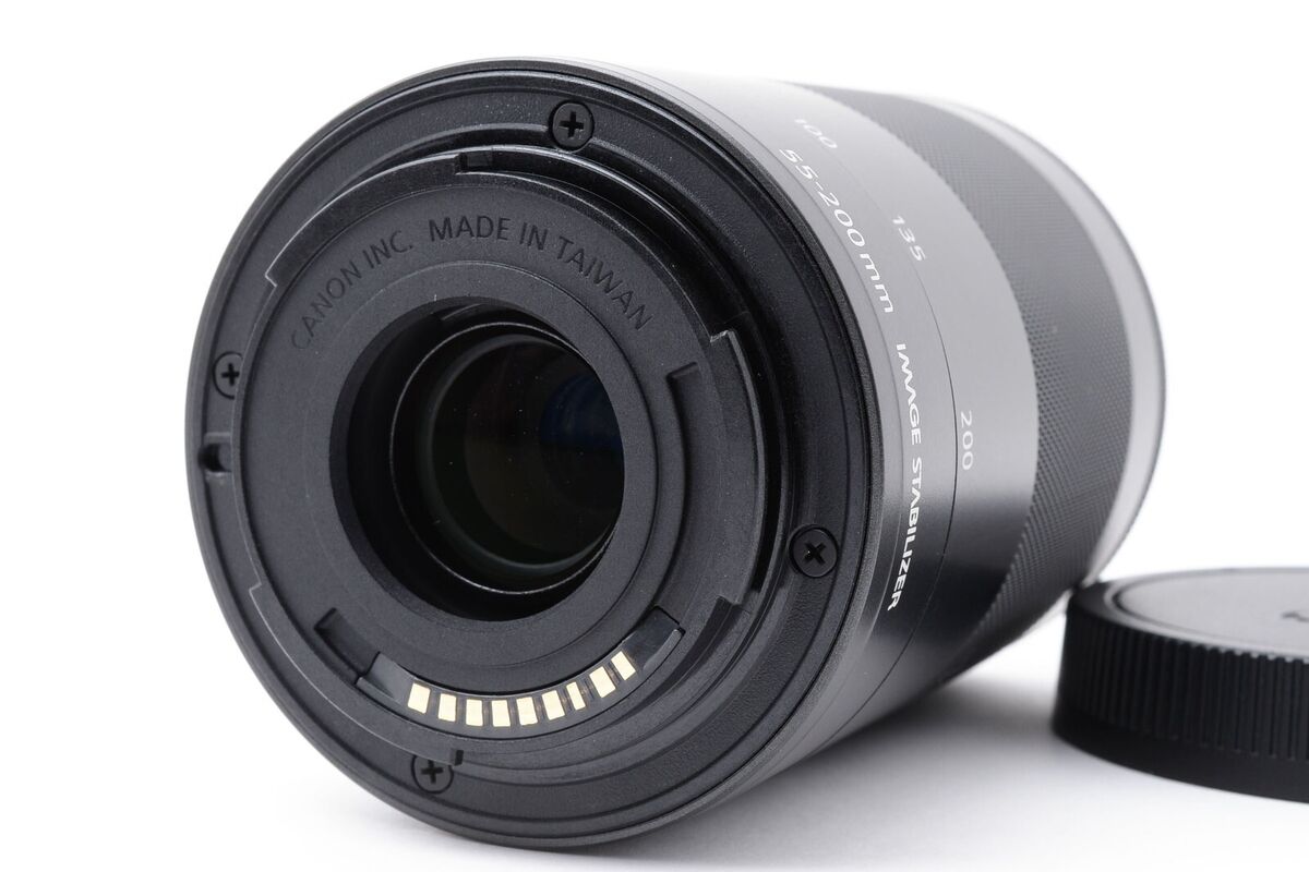 ✨MINT✨ Canon EF-M 55-200mm f/4.5-6.3 IS STM Lens Black ✨MINT✨ Canon EF-M 55-200mm f/4.5-6.3 IS STM Lens Black