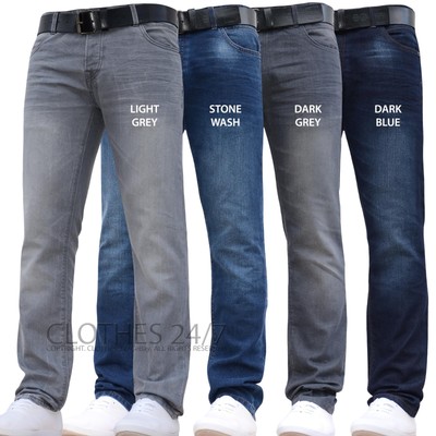 crosshatch straight leg jeans