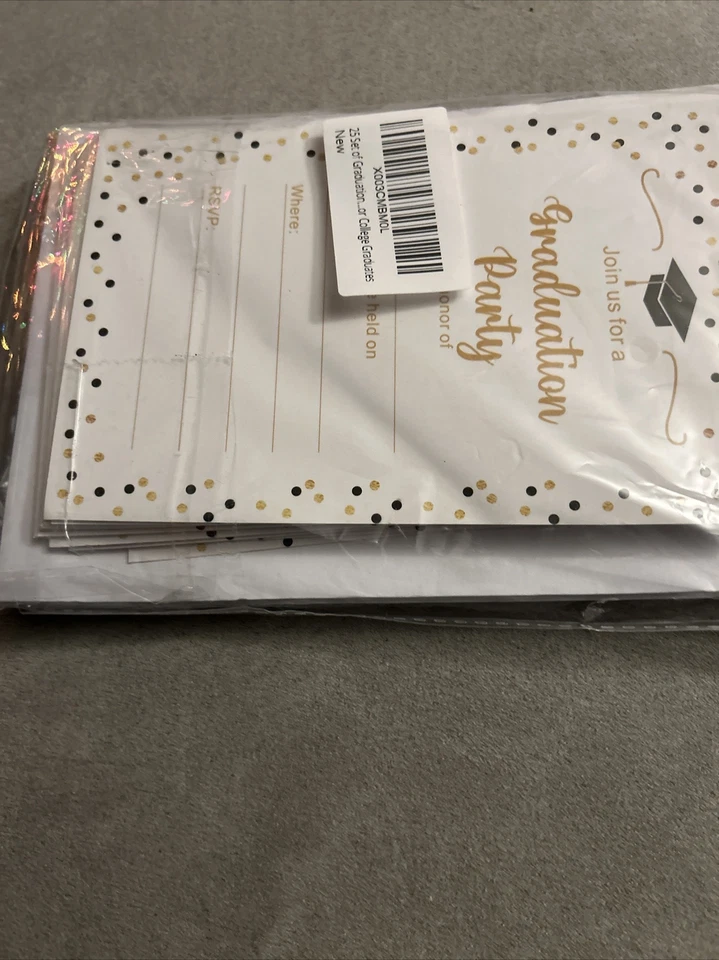 Graduation Invitation Cards High School College Tech School Graduation - Image 3 of 3