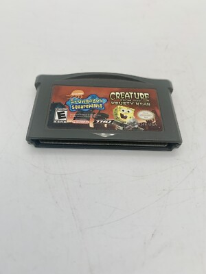 SpongeBob SquarePants: Creature from the Krusty Krab GBA - Cartridge Only Tested