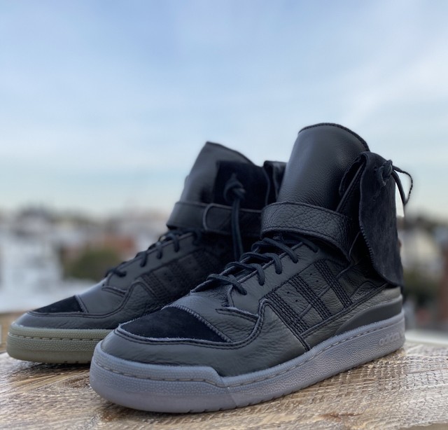 adidas forum high black