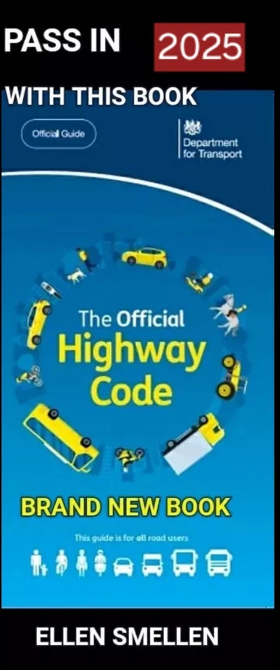 NEW Highway Code Book  Valid 2025 Tests Official Edition ..click Buy It Now 