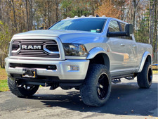 New Paintable Black 10-18 Dodge Ram 2500 3500 Extended Fender Flares Set