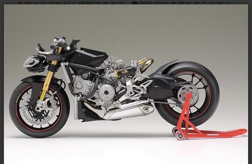 Tamiya 1:12 Motorcycle Series No.129 Ducati 1199 Panigale S Plastic Model JAPÓN - Imagen 6 de 9
