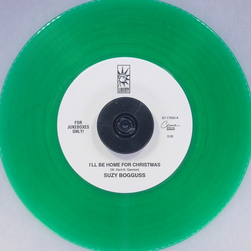 SUZY BOGGUSS I'Ll Be Home For Christmas / Mr. Santa LIBERTY S7-17650 NM 45rpm - Picture 2 of 4