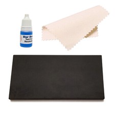 Gold Testing Kit Large Acid Gold Testing Stone w/ Neutralizer  Polishing Cloth
