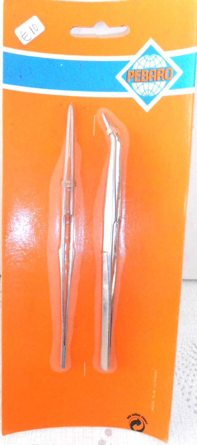 NEW PEBARO SET "PINZE DI PRECISIONE" SIGILLATE BOX ORIGINALE