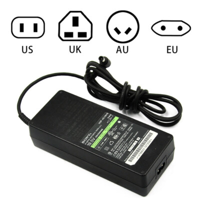 Sony Power AC Adapter Charger 19.5V 6.2A VGP-PRZ20C VGP-AC19V15 VGP-AC19V46