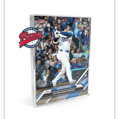2024 Topps NOW World Series Champions Dodgers Pick Player Singles In Hand