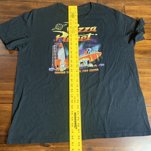 Toy Story Pizza Planet Shirt Erwachsene 2X schwarz Disney Pixar Cartoon Freizeitshirt  - Bild 12 von 17
